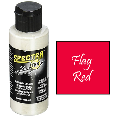Badger Spectra-Tex Flag Red Aribrush Paint (2 ounces)
