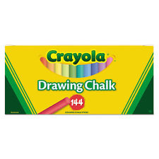 Crayola Drawing Chalk - (144 Pack) 24 Colors