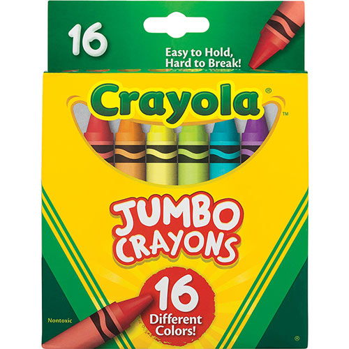 Crayola Jumbo Crayons - (16 Pack)