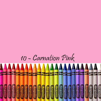 Crayola Crayons - (12 Pack) Carnation Pink