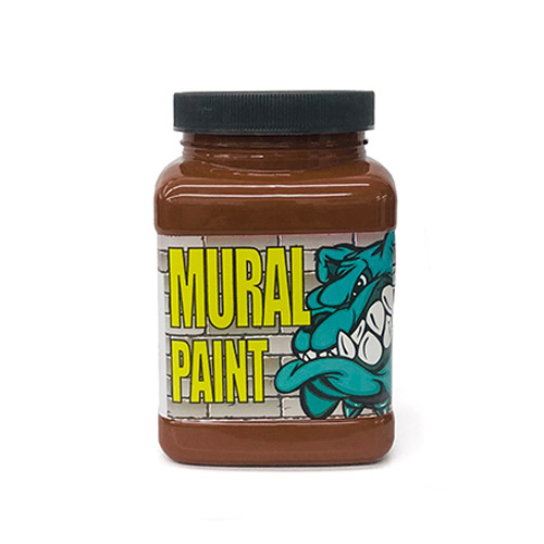 Chroma Acrylic Mural Paint - (16oz/474ml) CH2450 Dirt Brown