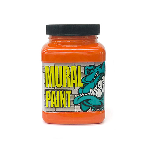 Chroma Acrylic Mural Paint - (16oz/474ml) CH 2452 Fury Orange