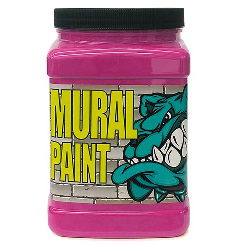Chroma Acrylic Mural Paint - (1/2 Gallon) Pucker Pink -Disc