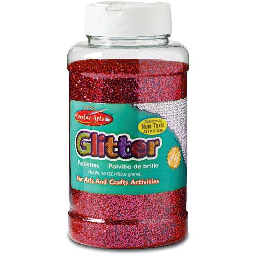Glitter - (16oz/453.6g) Red