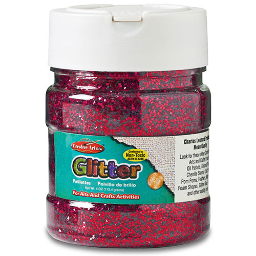 Glitter - (4oz/113.4g) Red