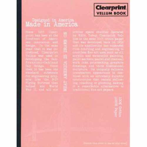 Clearprint 1000H 4" X 6" VELLUM FIELD BOOK