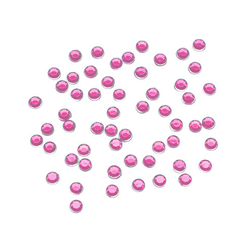Darice Premium Acrylic Rhinestones 3mm - (200 Pieces) Pink