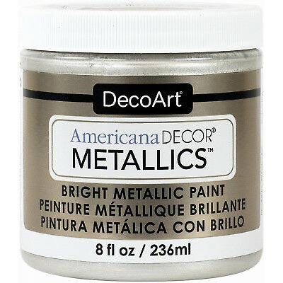 DecoArt Americana Decor Metallics Paint - (8oz/236ml) Pearl