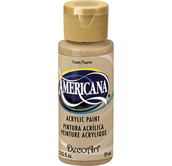 DecoArt Americana Acrylic Paint - (2oz/59ml) Fawn