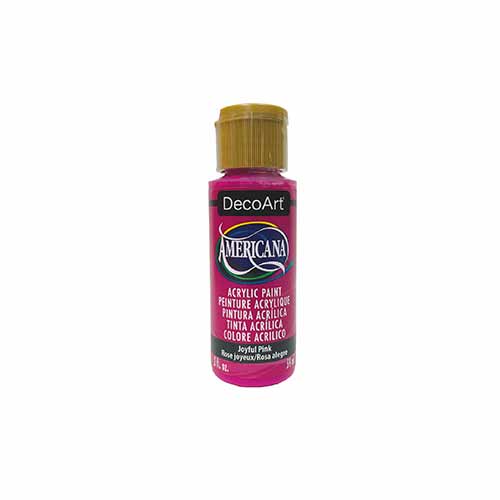 DecoArt Americana Acrylic Paint - (2oz/59ml) Joyful Pink