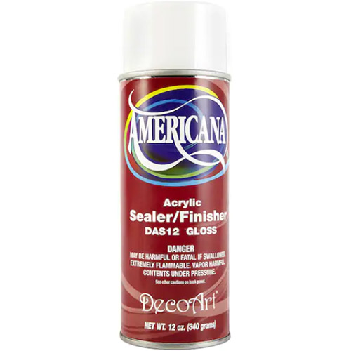 DecoArt Americana Acrylic Spray Sealer - (12oz) Gloss