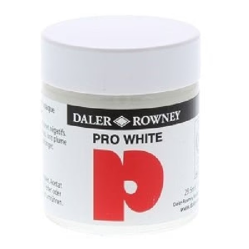 Daler Rowney Pro White Opaque Watercolor Ink 1fl oz  137028002