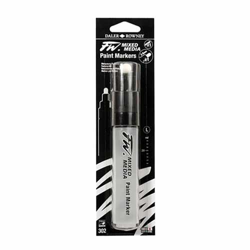 Daler Rowney FW Empty Mixed Media Marker Round Nib 3-6mm