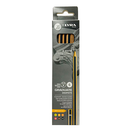 Lyra Graduate Artist Graphite Set - 6pc