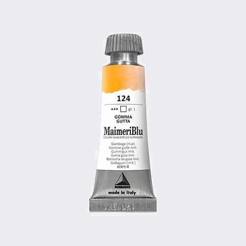 MaimeriBlu 12ml Watercolor- Gamboge (Hue)