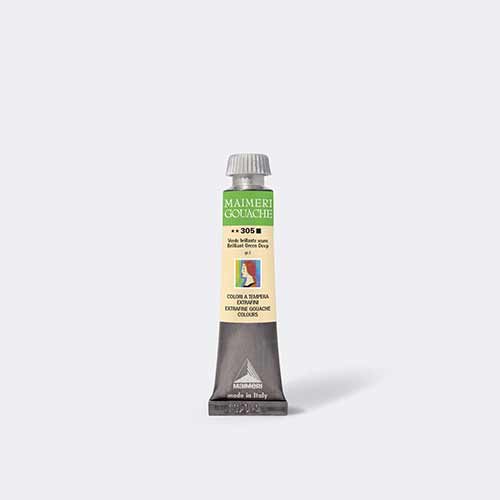 MaimeriBlu 20ml Gouache- Brilliant Green Deep