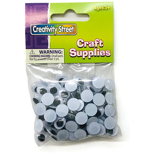 Creativity Street Wiggle Eyes 10mm - (100 Pack)