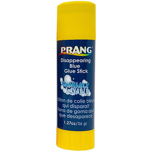 Prang Glue Stick - (1.27oz/36g) Disappearing Blue, Large