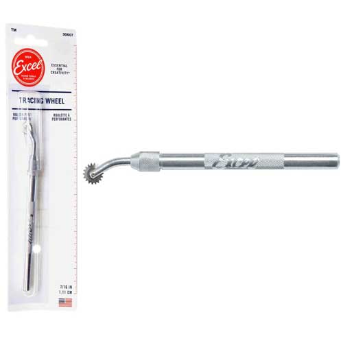 Excel Swivel Pounce Wheel - 7/16"