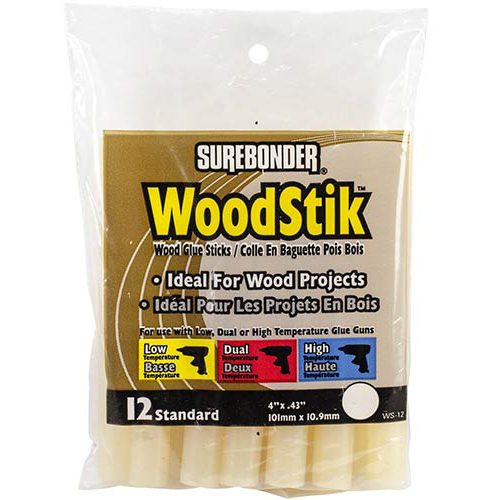 Surebonder Glue Sticks - (12 Pack) Wood Stik