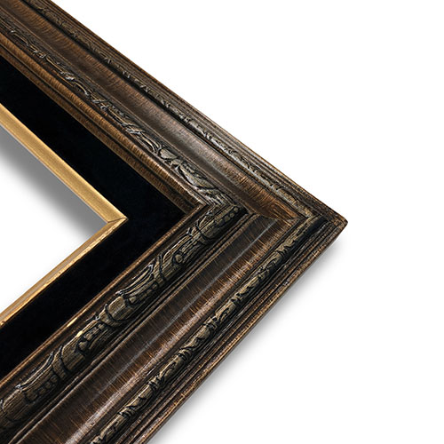 Deluxe Frame Brushed Gold with Black Liner IN STORE PICK UP ONLY – 24″ x 30″