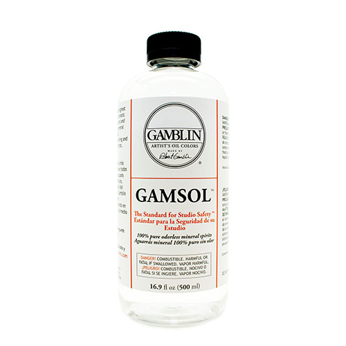 Gamblin Gamsol Mineral Spirits - (16.9oz/500ml)