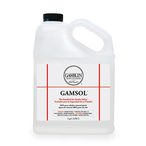Gamblin Gamsol Mineral Spirits - (128oz/1 Gallon)