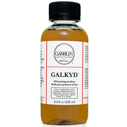 Gamblin Oil Painting Medium - (4.2oz/125ml) Galkyd