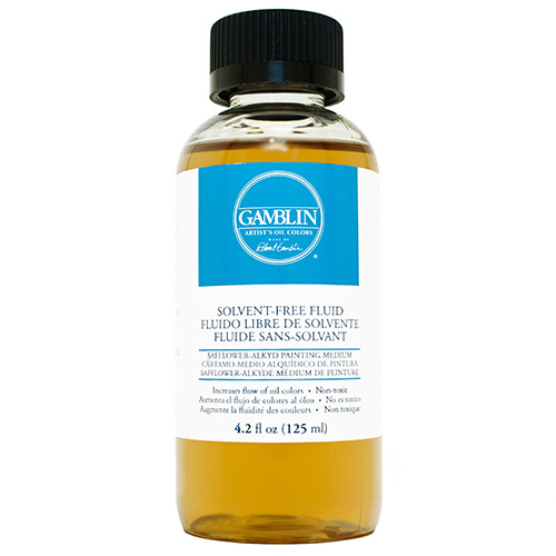 Gamblin Oil Painting Medium - (4.2oz/125ml) Solvent-Free Fluid