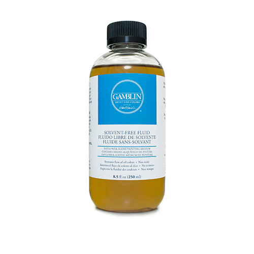 Gamblin Oil Painting Medium - (8.5oz/250ml) Solvent-Free Fluid