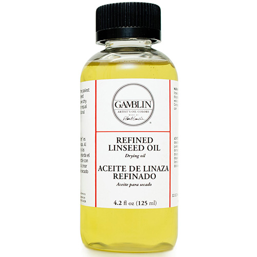 Gamblin Drying Oil - (4.2oz/125ml) Refined Linseed Oil