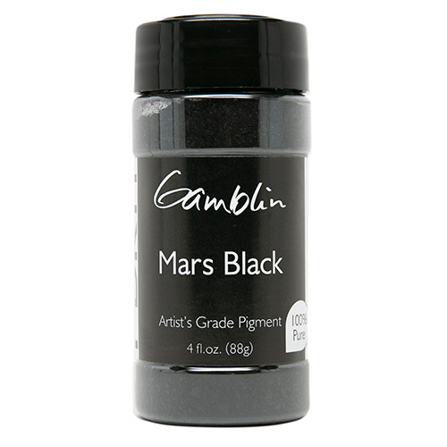 Gamblin Dry Pigment - (4fl oz/47g) Mars Black
