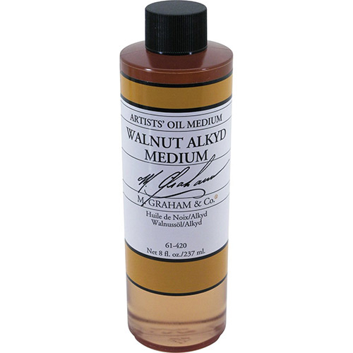 Walnut Alkyd Oil Painting Medium 8oz