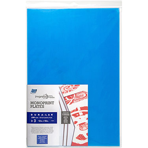 Monoprint Plates 12X18 24PK Clear Dura-Lar