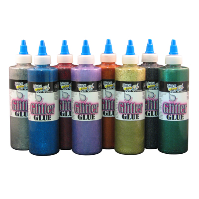 Handy Art Washable Glitter Glue - (8oz/237ml) Violet