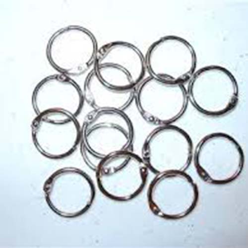 Hygloss Book Rings 1" (12 count)