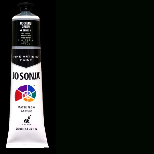 Chroma's Jo Sonja Fine Artists' Acrylic Paint - (2.5oz/75ml) Hooker's Green  608