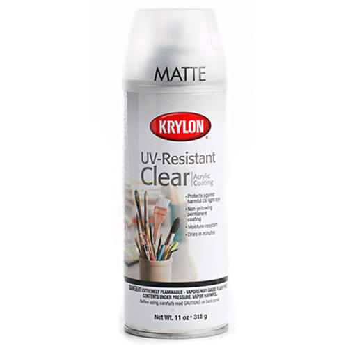 Krylon UV Resistant Clear Spray - (11oz/311g) Matte