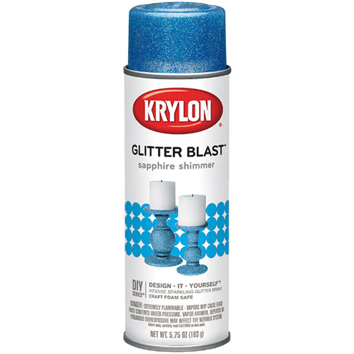Krylon Glitter Blast Spray - (5.75oz/163g) Sapphire Shimmer