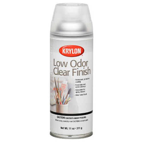 Krylon Low Odor Clear Finish Spray - (11oz/311g) Gloss