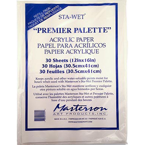 Masterson Sta-Wet Premier Acrylic Film 12" x 16"