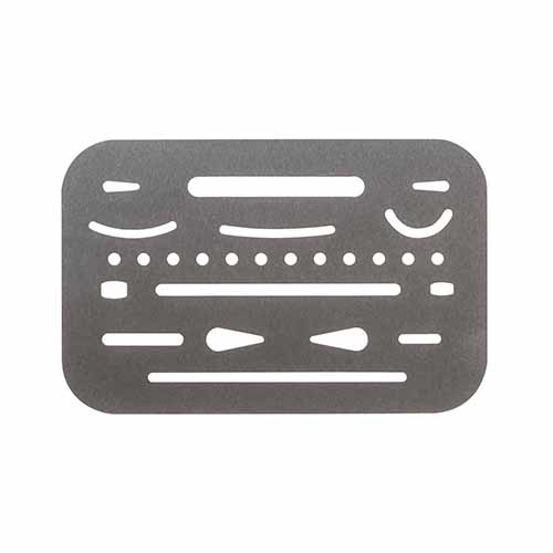 Pacific Arc Stainless Steel Erasing Shield