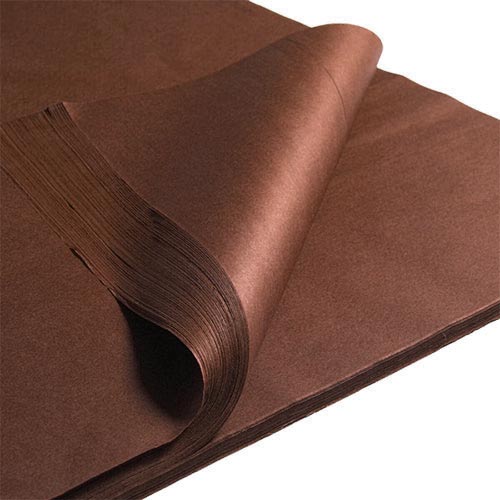 Quality Art Non-Bleeding Tissue Paper 20" x 30" - (480 Sheets) Raw Sienna