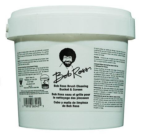 Bob Ross Brush Cleaning Bucket and Screen