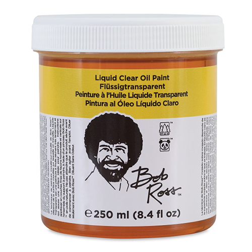 Bob Ross Liquid Oil Paint  (8oz/237ml) Clear