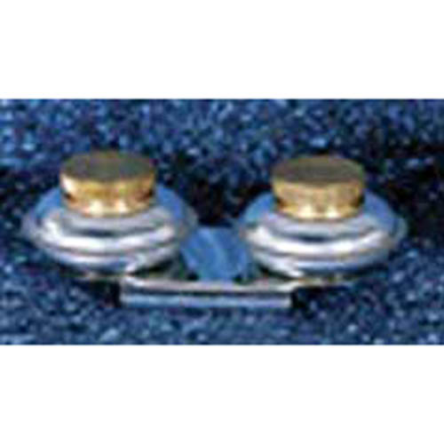 Small Double Palette Cups With Brass Cover