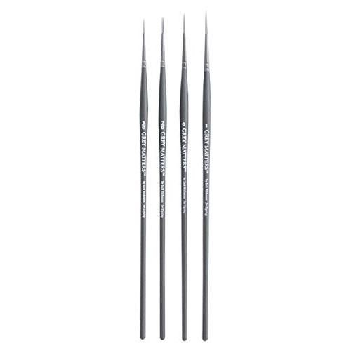 Richeson Grey Matters Signing Brushes - (Set of 4)