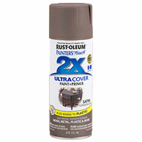 2x Ultra Cover 12oz Satin Spray- London Gray