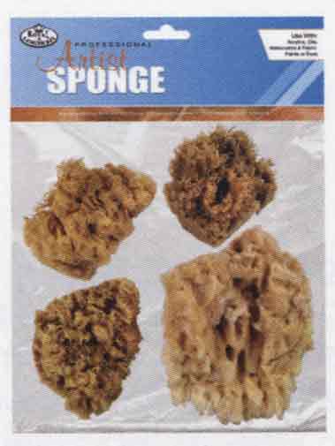 Royal and Langnickel Artist Sponge - (4 Pack) Sea Wool