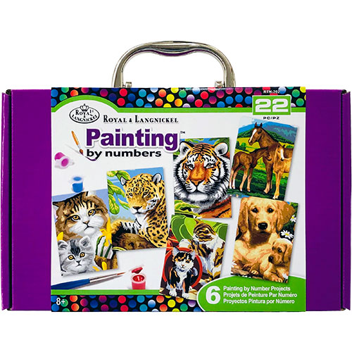 Royal Langnickel Cool Art Box Set - (22 Pieces) Painting by Numbers #1  RTN-202